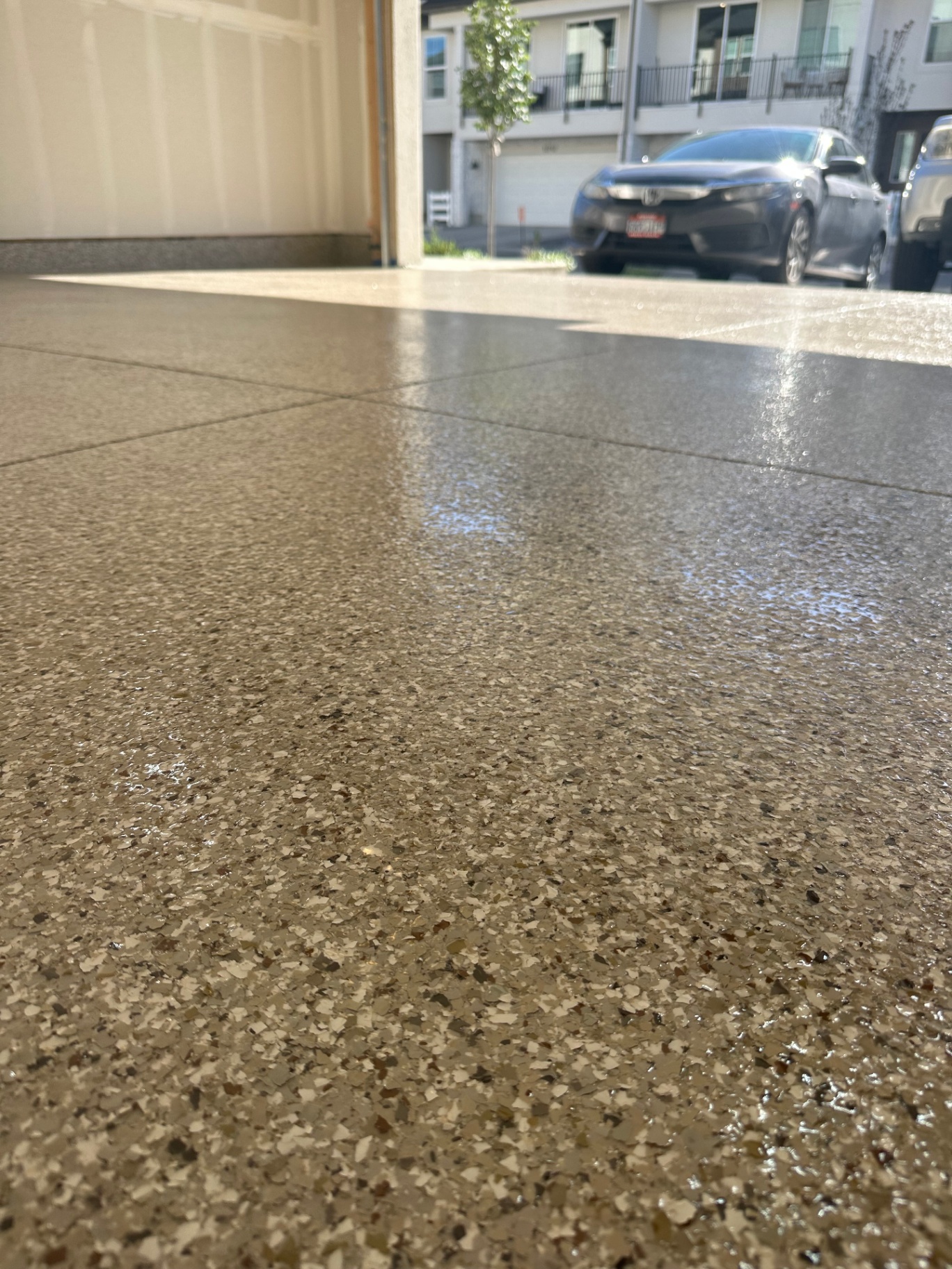 2 Car Garage in New Townhome